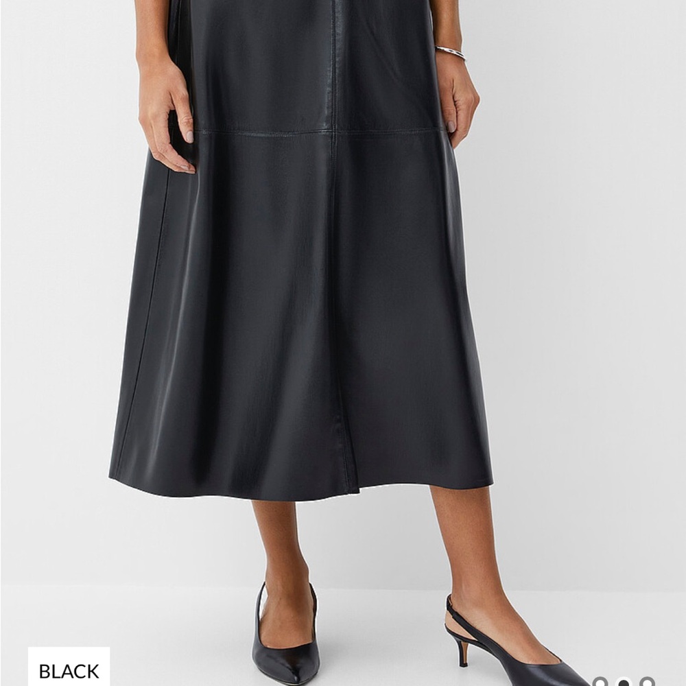 Contemporaine by Simons: Faux Leather Maxi skirt
